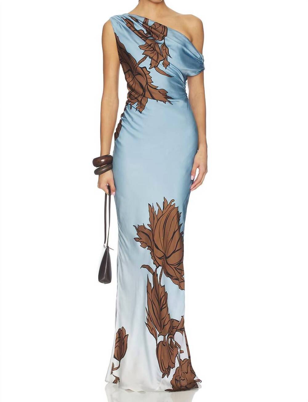 NEW ROCOCO SAND cady dress in blue